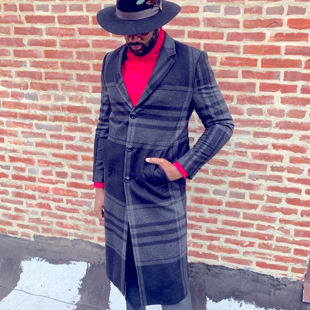 Zara Brand Coat Single-Breasted